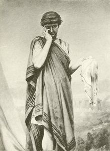 Cymbeline. Act V-Scene I (engraving) by Felix Octavius Carr Darley