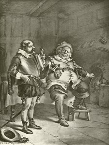 First Part King Henry IV. Act III, Scene III by Felix Octavius Carr Darley
