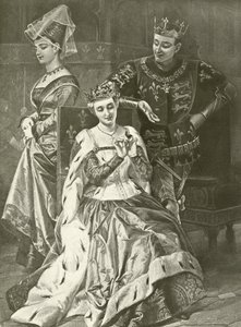 King Henry Fifth. Act V, Scene II by Felix Octavius Carr Darley