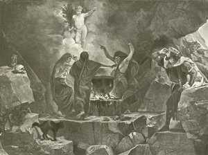 Macbeth. Act IV, Scene I by Felix Octavius Carr Darley