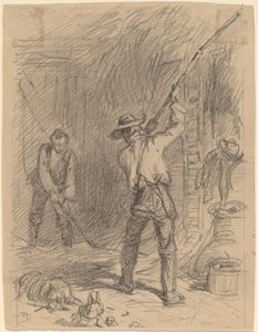 Man Flailing by Felix Octavius Carr Darley