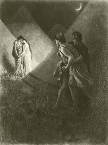Troilus and Cressida. Act V-Scene II by Felix Octavius Carr Darley