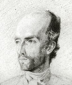 Portrait of a Man, c.1845 by Félix Ziem