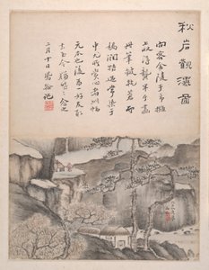 Landscapes and Calligraphy, dated 1736