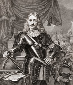 Cornelis Maartenszoon Tromp, after an Engraving by Lambert Visscher from a Painting by Ferdinand Bol by Ferdinand Bol