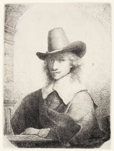 Man in High Hat, c.1645-50 by Ferdinand Bol
