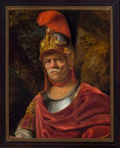 Man in a Golden Helmet (Mars) by Ferdinand Bol