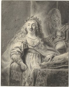 Minerva in her Study by Ferdinand Bol