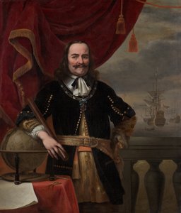 Portrait of Michiel de Ruyter (1607-1676) by Ferdinand Bol