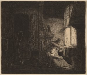 The Family in the Room by Ferdinand Bol