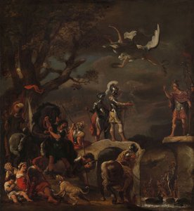 The Peace Negotiations between Claudius Civilis and Quintus Petillius Cerealis on the Demolished Bridge