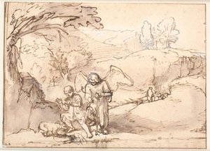 Tobias and the Fish by Ferdinand Bol
