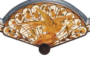 Detail of a Table Mirror, Maison Giroux by Ferdinand Duvinage