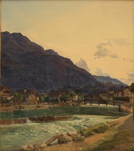 The Traun near Ischl by Ferdinand Georg Waldmüller