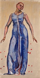 Figure to Look into Infinity by Ferdinand Hodler