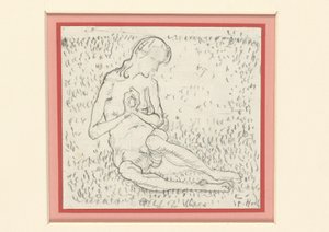 Study for The Awakening (The Day) by Ferdinand Hodler