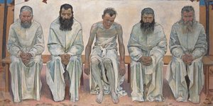 Tired of Life by Ferdinand Hodler