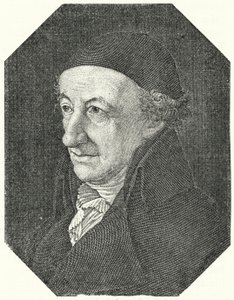 Portrait of the German poet Christoph Martin Wieland in old age by Ferdinand Jagemann