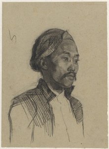 Study of a Javanese by Ferdinand Oldewelt