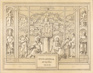 Dedication: I am the Resurrection and the Life by Ferdinand Olivier