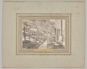 Saturday. Cemetery to St. Peter in Salzburg by Ferdinand Olivier