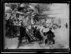 Orchestra Rehearsal of the Viennese Philharmonic Orchestra