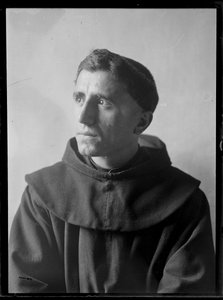 Portrait of a Franciscan in Assisi by Ferdinand Schmutzer