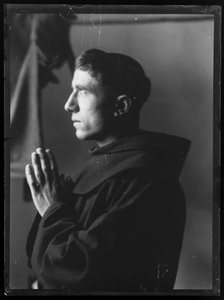 Prayer Franciscan in Assisi by Ferdinand Schmutzer