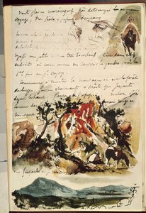 Carnets du Maroc by Ferdinand Victor Eugene Delacroix