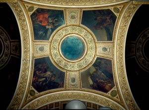History and Philosophy. Cupola of the library of the National Assembly