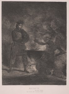 Macbeth by Ferdinand Victor Eugene Delacroix