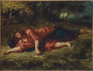 The Agony in the Garden, c.1849 by Ferdinand Victor Eugene Delacroix