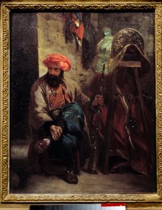 The Turkish Saddle by Ferdinand Victor Eugene Delacroix