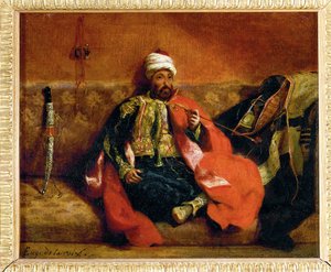 Turk Smoking on a Divan