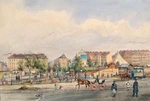 The Währinger Line in Vienna by Ferdinand Weckbrodt