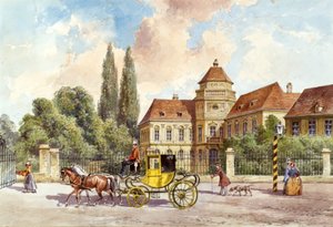 In the Althan-Palais Puthon in Vienna by Ferdinand Weckbrodt