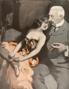 Do You Want to Marry Me, Chubby? Oh Go, Buy Me an Evening Coat Instead! by Ferdinand von Reznicek