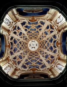 Baroque Art: Vault of the Church of the Assunta decorated by Ferdinando Galli da Bibiena