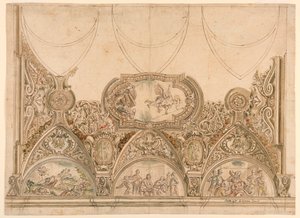 Design for the Decoration of the ceiling of a chapel