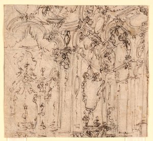 Stage Design: Hall in a Palace