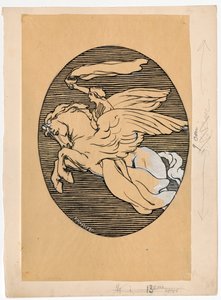 Muse on Pegasus, Emblem of the 