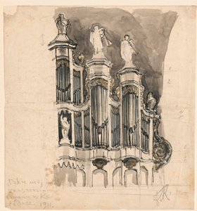 Organs in Vilnius Cathedral, Fragment