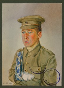 Georges Haskell, British Soldier at the Royal Scott Brighton, Gustrow