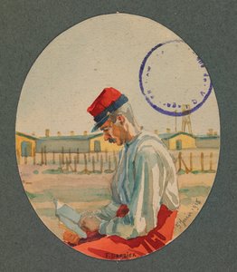My Friend Simonet, Prisoner Reading at Gustrow