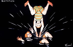 Swimming by Fernand Fernel