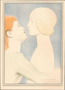 A Travers Les Ages by Fernand Khnopff