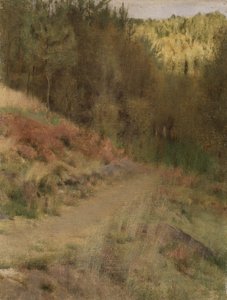 Landscape in Fosset by Fernand Khnopff