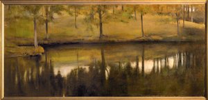 Quiet Waters by Fernand Khnopff
