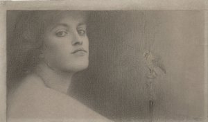 Study for The Offering by Fernand Khnopff