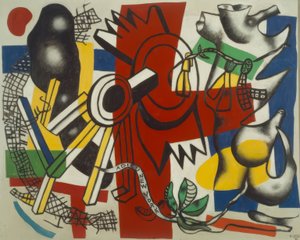 Farewell New York by Fernand Leger
